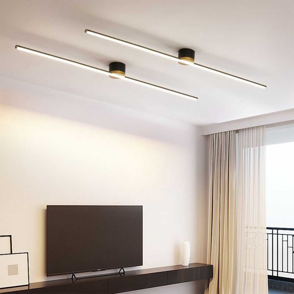 Siopsrl| LED Ceiling Light Slim Modern Linear Fixture