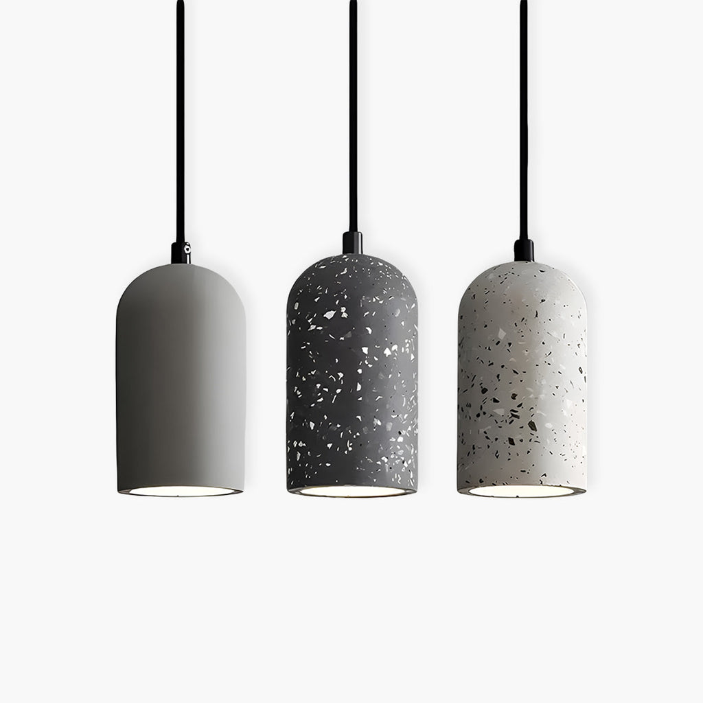 Siopsrl| Modern Concrete Pendant Light | Ø 9.6 cm, 200 cm Cable