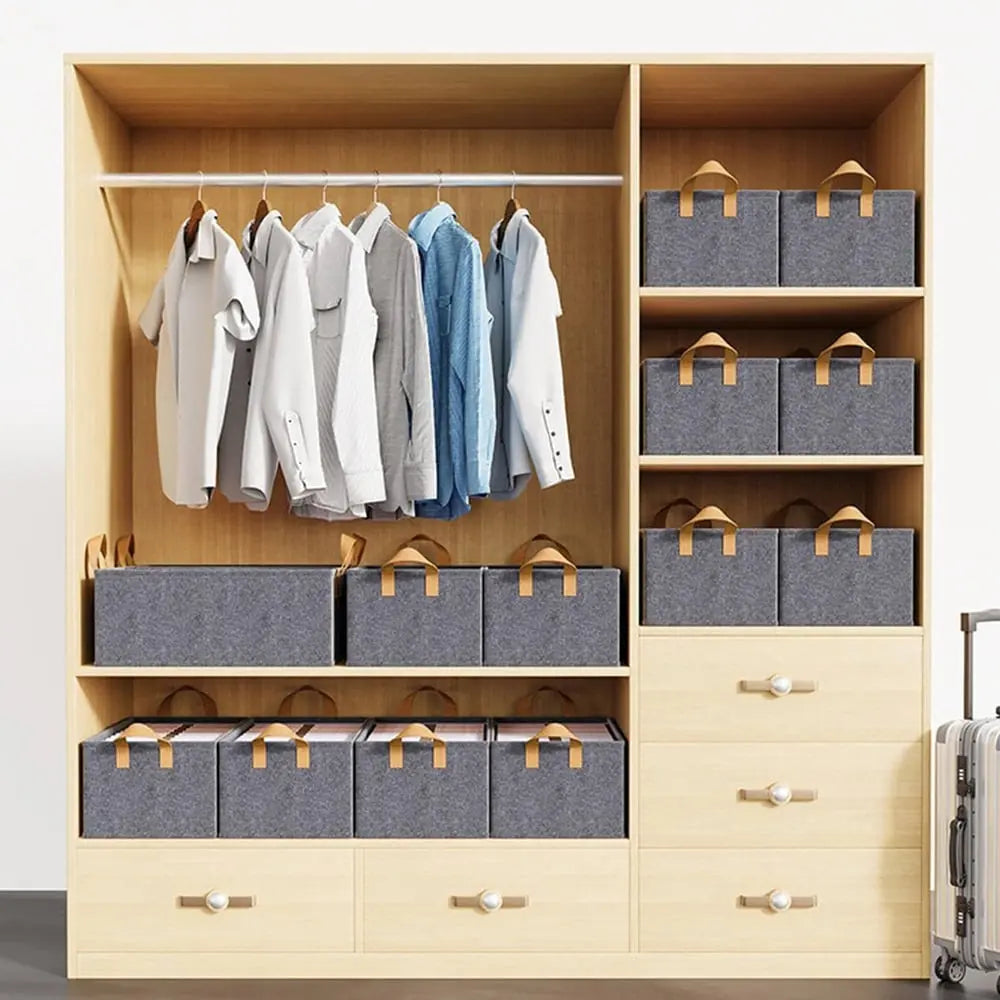 Siopsrl| Folding wardrobe with high load capacity – Breathable & moisture-resistant