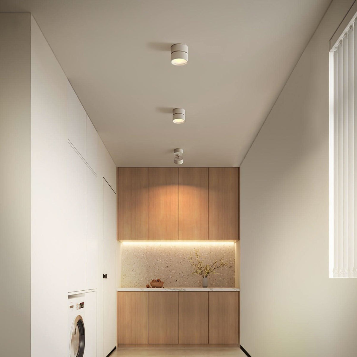 Siopsrl| Adjustable Surface LED Ceiling Light Warm White