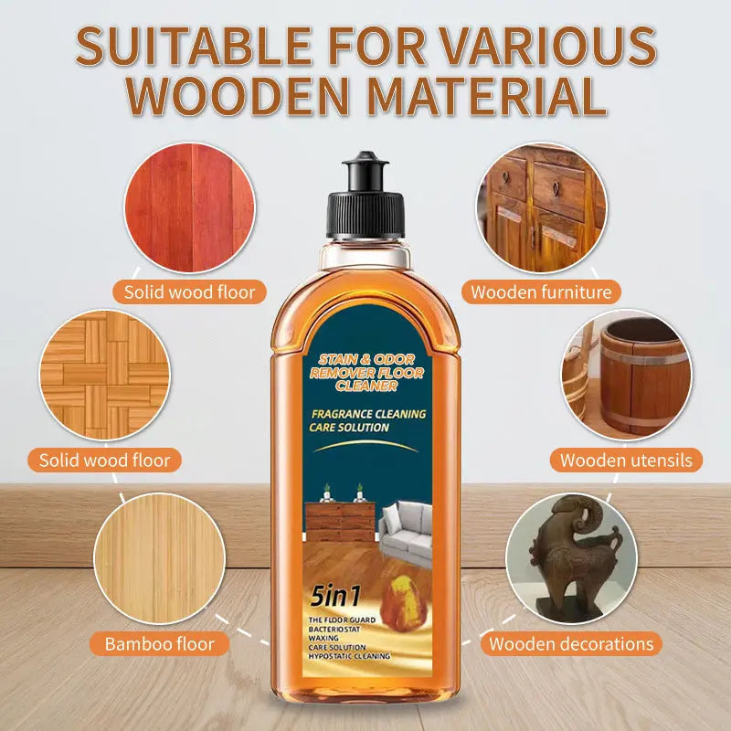 siopsrl | Stain and Odor Remover for Wooden Floors – 5-in-1 Cleaning Solution