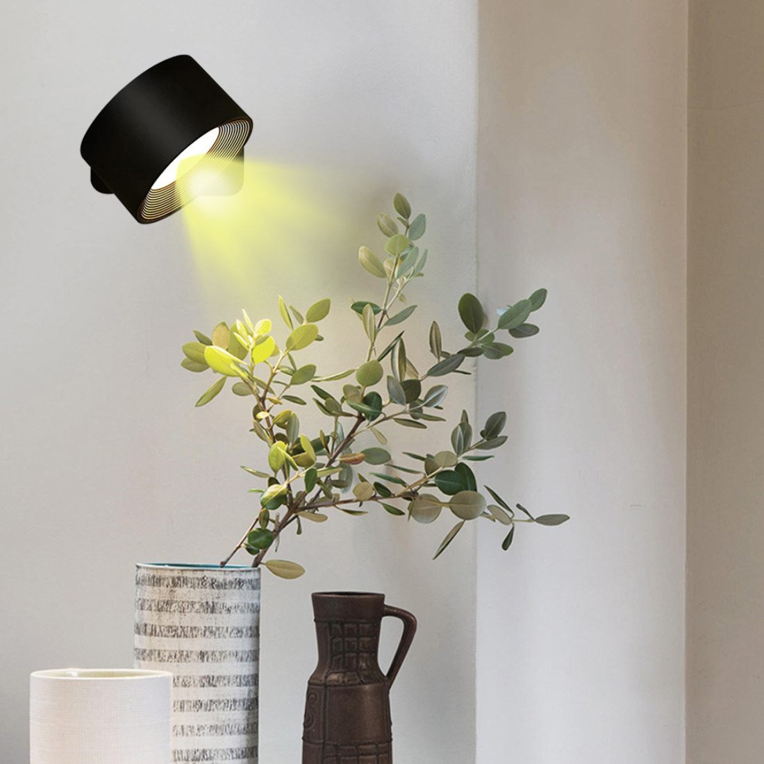 Siopsrl| Flexilight Wireless Wall Lamp Touch 360 Rotation