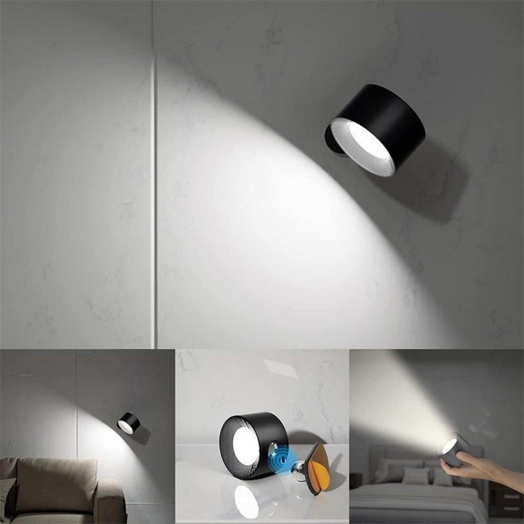 Siopsrl| Flexilight Wireless Wall Lamp Touch 360 Rotation
