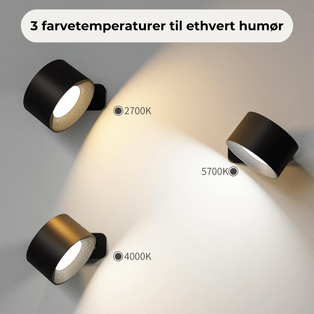 Siopsrl| Flexilight Wireless Wall Lamp Touch 360 Rotation