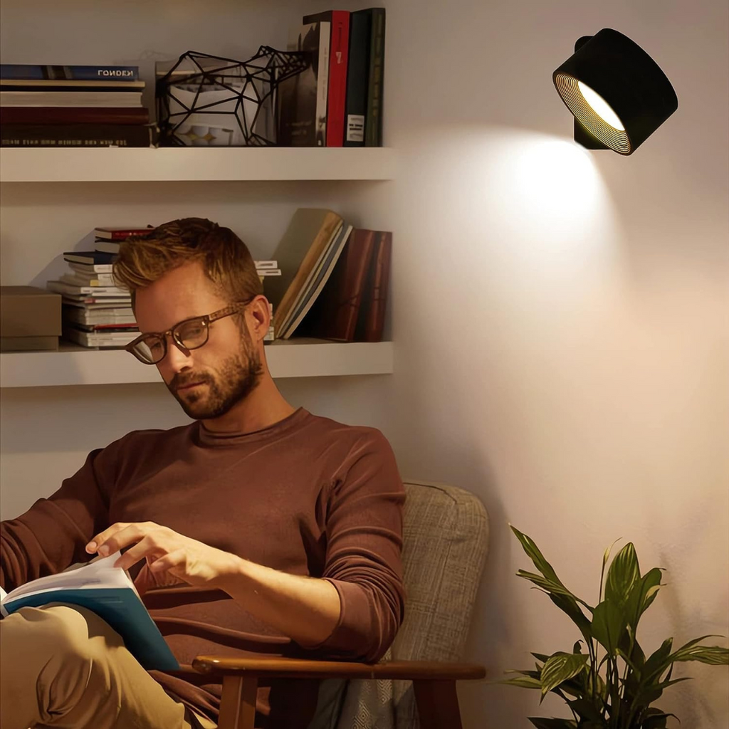 Siopsrl| Flexilight Wireless Wall Lamp Touch 360 Rotation