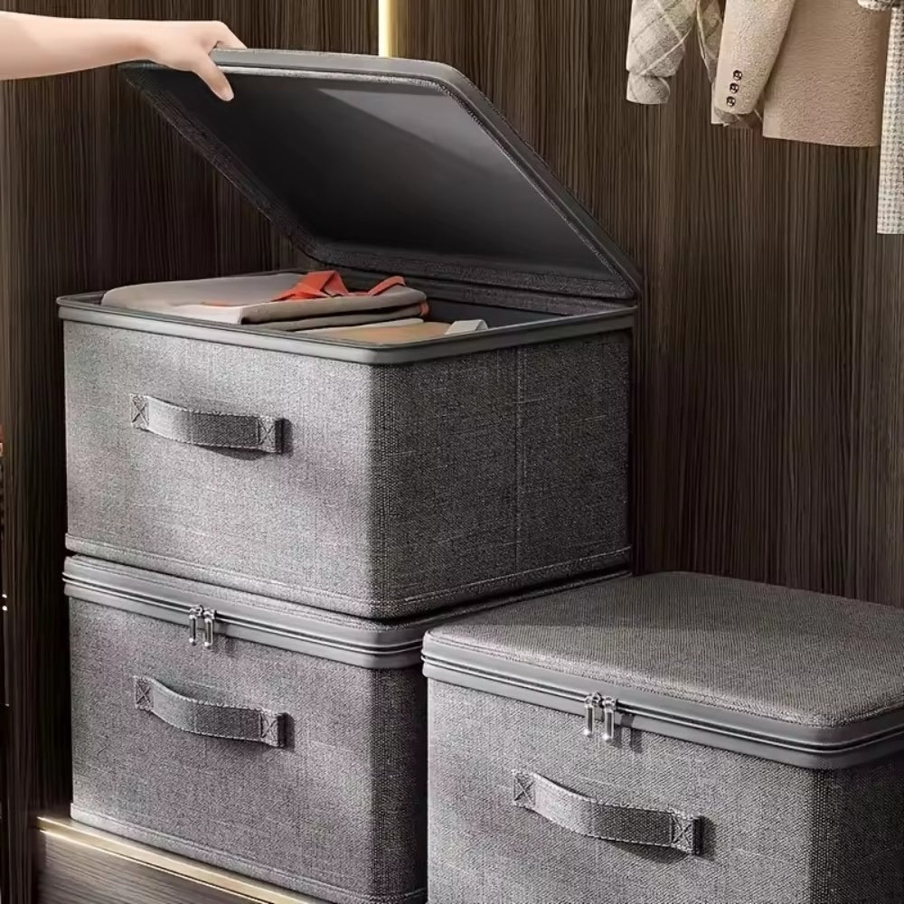 Siopsrl| Fold Ease Fabric Storage Box
