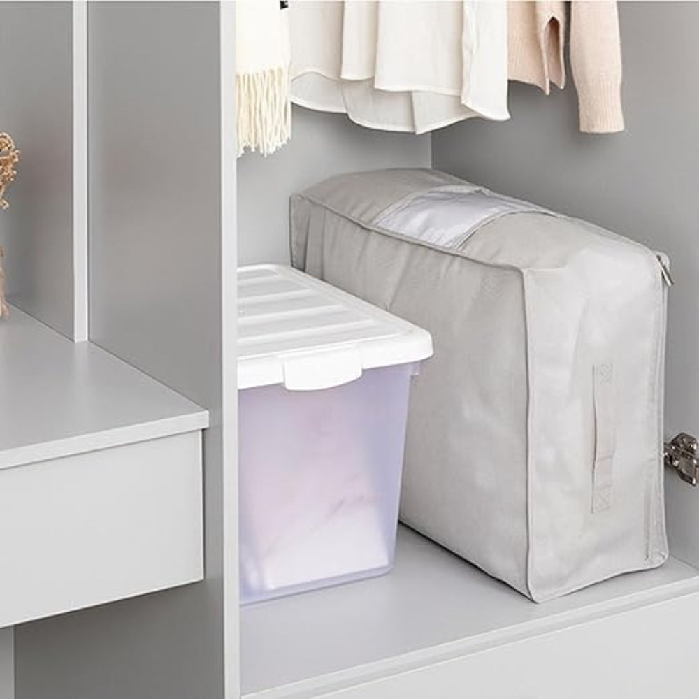Siopsrl| Foldable Zippered Cloth Storage Organizer