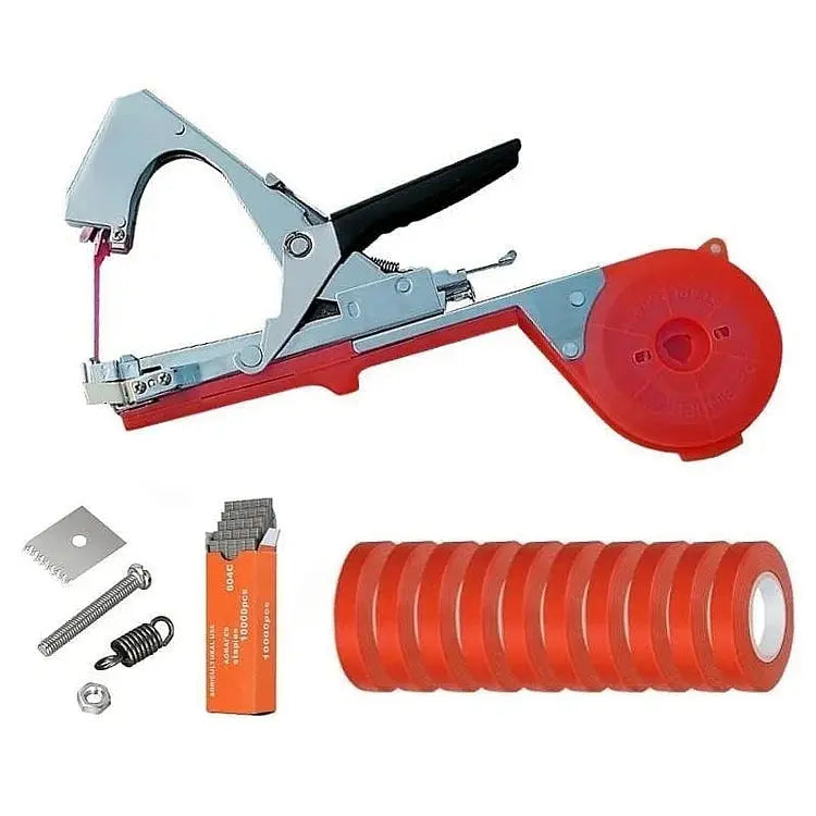 Siopsrl| Garden Plant Tying Tool Set | 10 Rolls of Tape and 10,000 Staples