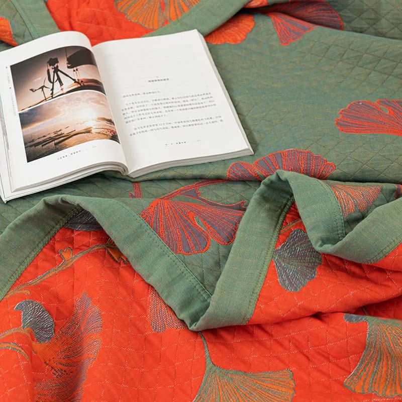 Siopsrl| Cotton Bedding Set with Botanical Pattern