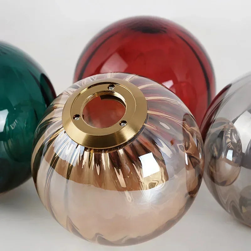 Siopsrl| Modern Glass Ceiling Lamp with Integrated LED Lighting