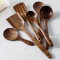 Siopsrl| NordTeak 7-piece kitchen helper set – premium teak wood tools for stylish and versatile cooking