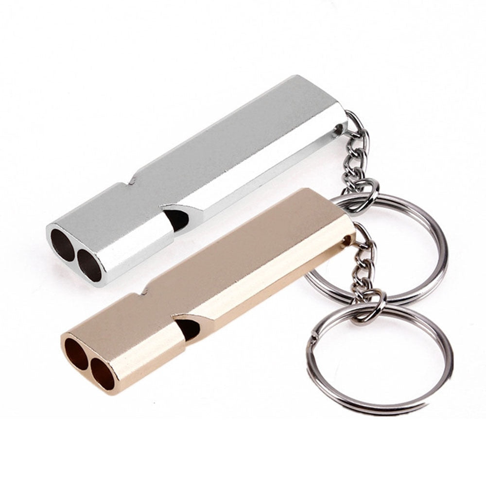 Siopsrl| Ultra Loud Survival Emergency Whistle Keychain