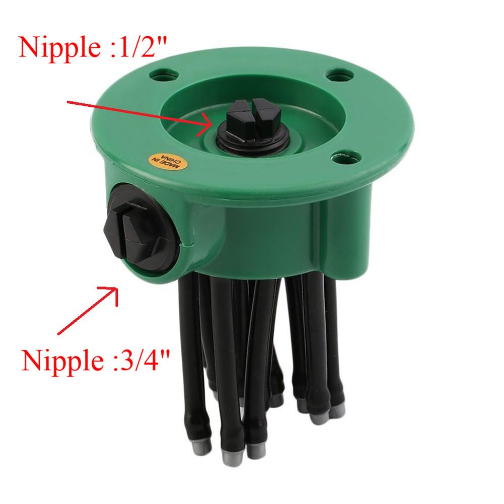Siopsrl| Foldable Pipe Garden Water Sprinkler System