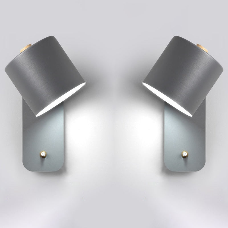 Siopsrl| Modern LED Wall Light with Switch – Indoor Wall Sconce for Home Decor
