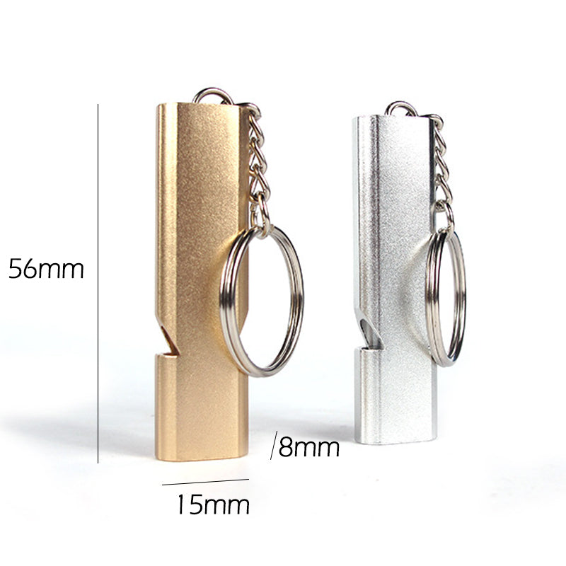 Siopsrl| Ultra Loud Survival Emergency Whistle Keychain