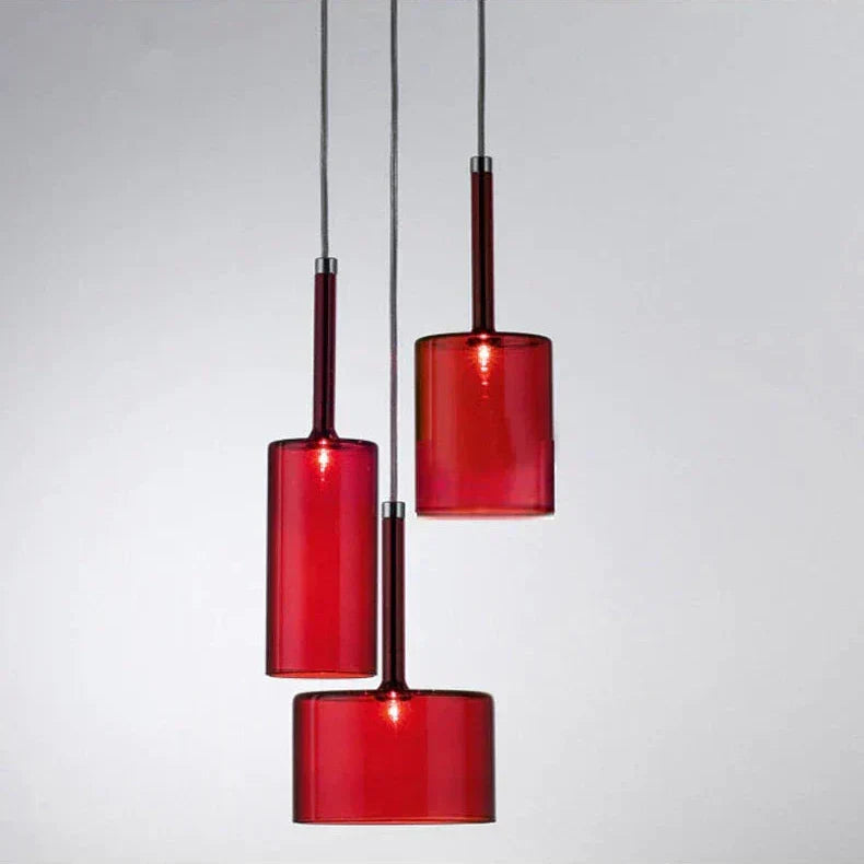 Siopsrl| Pendant lamp for the dining table made of glass