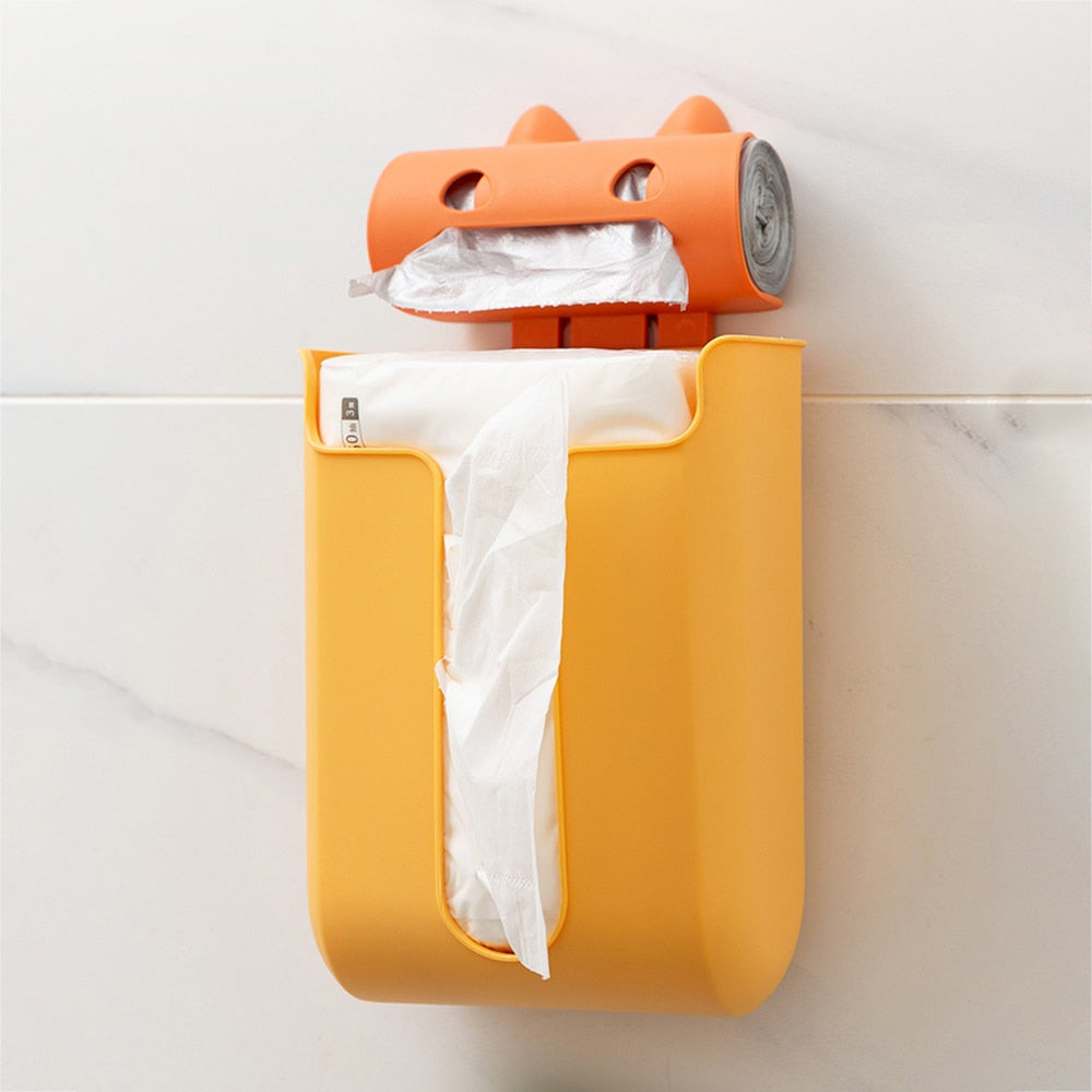 Siopsrl| Mini Garbage Bag Dispenser Storage Rack