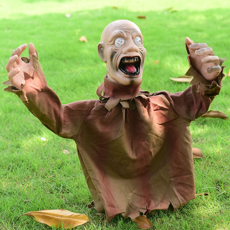 Siopsrl| Scary Screaming Zombie Garden Halloween Decoration