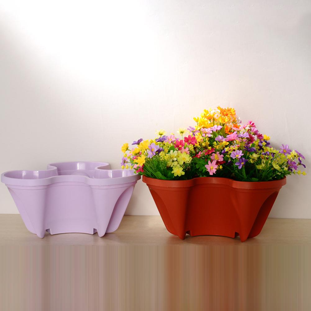 Siopsrl| Stackable Plant Tower for Herbs and Vegetables – Vertical Garden Plant Pots for Indoor and Outdoor