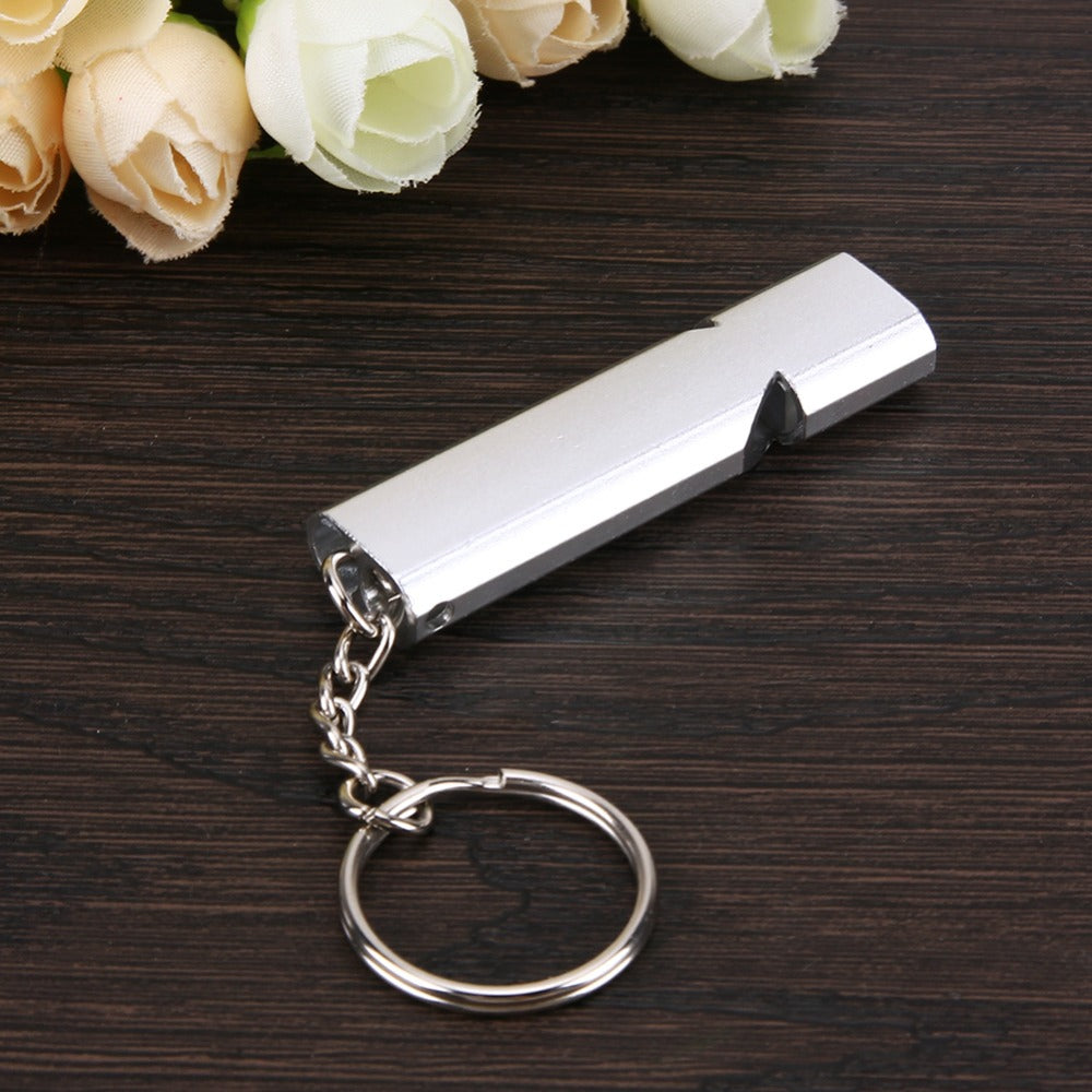 Siopsrl| Ultra Loud Survival Emergency Whistle Keychain