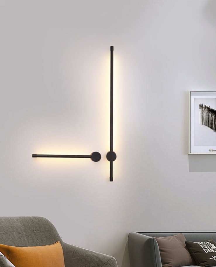 Siopsrl| Minimalist Wall Lamp with Plug and LED Light