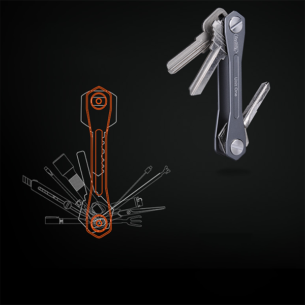Siopsrl| Smart Compact Keychain Organizer