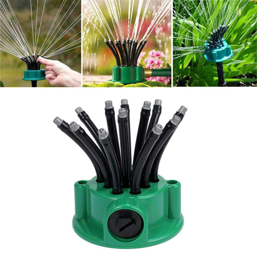 Siopsrl| Foldable Pipe Garden Water Sprinkler System
