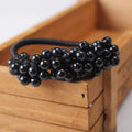 Siopsrl| Women Accessories - Headbands Ponytail Holder Girls Scrunchies Vintage Elastic Hair Bands Rubber Rope Headdress