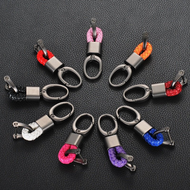 Siopsrl| Braided loop keychain for car keys