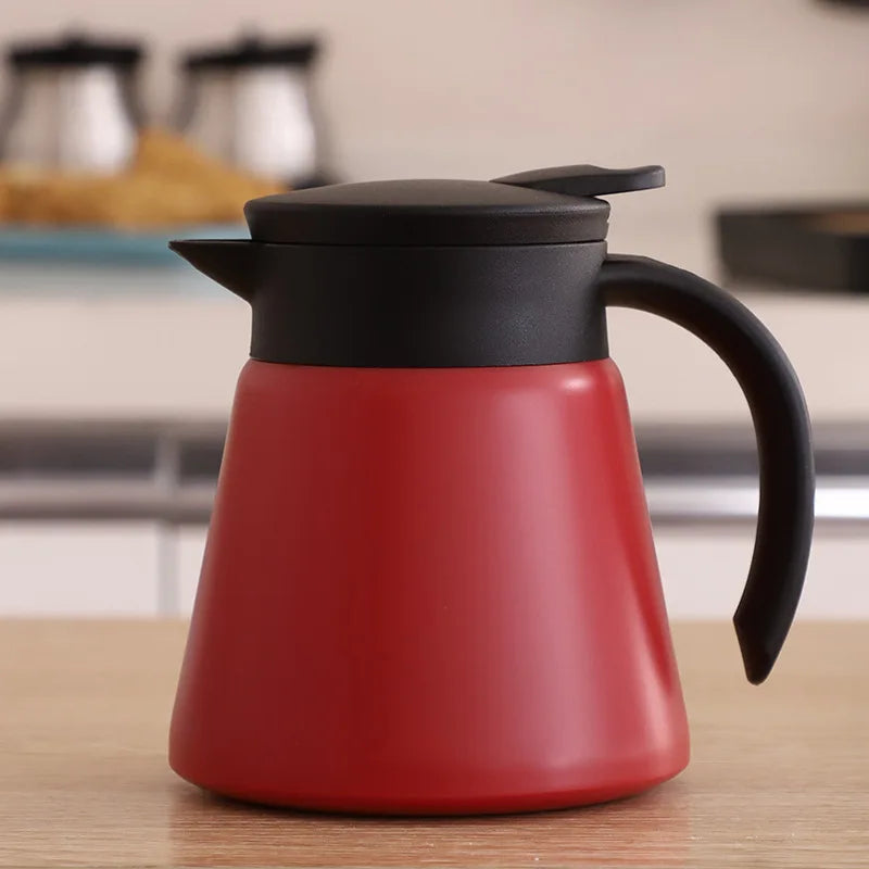 siopsrl | ThermoBrew Insulated Carafe | Stainless Steel 304 | Double-Walled & Vacuum Insulated | 6h Hot / 12h Cold | 0.5 L