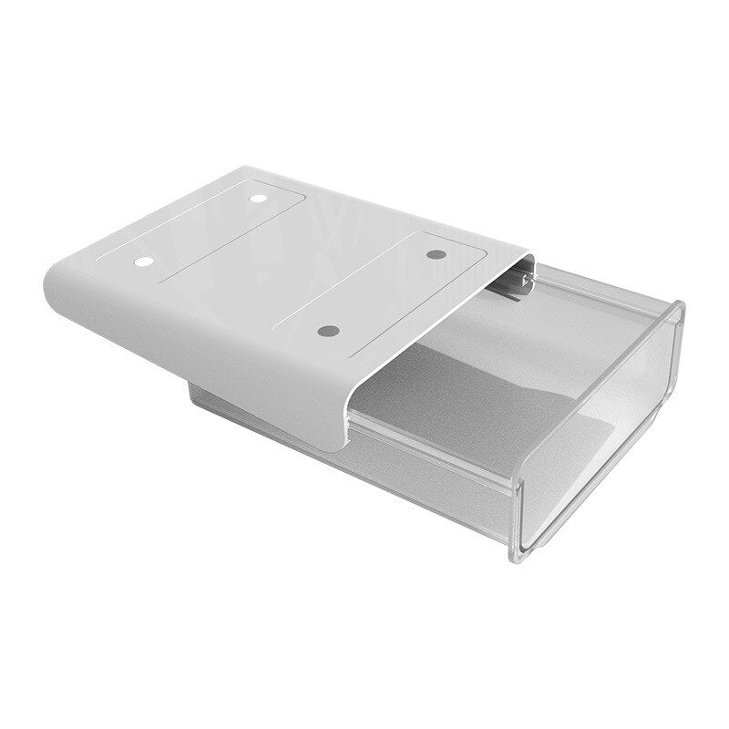 Siopsrl| Office Friendly Self-Adhesive Hidden Transparent Drawer
