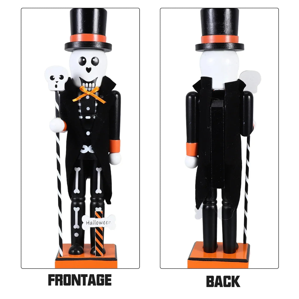 Siopsrl| Halloween Nutcracker | Hand-painted Wooden Decoration