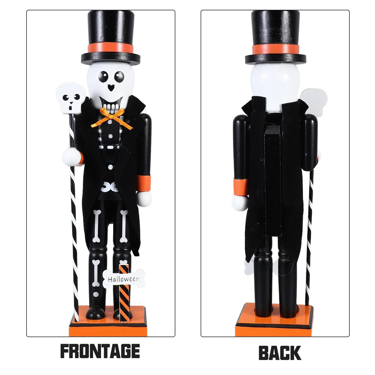Siopsrl| Halloween Nutcracker | Hand-painted Wooden Decoration