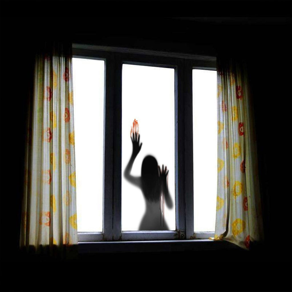 Siopsrl| Scary Ghost Halloween Window Sticker