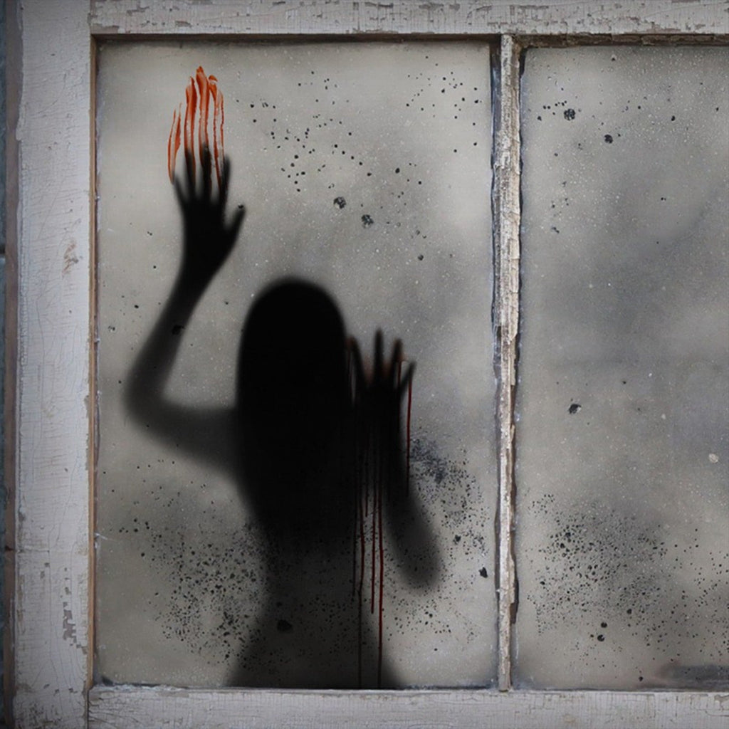 Siopsrl| Scary Ghost Halloween Window Sticker
