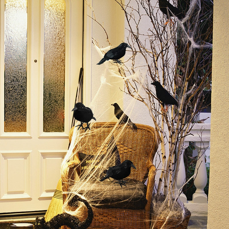 Siopsrl| Black Crow Halloween Home Decor