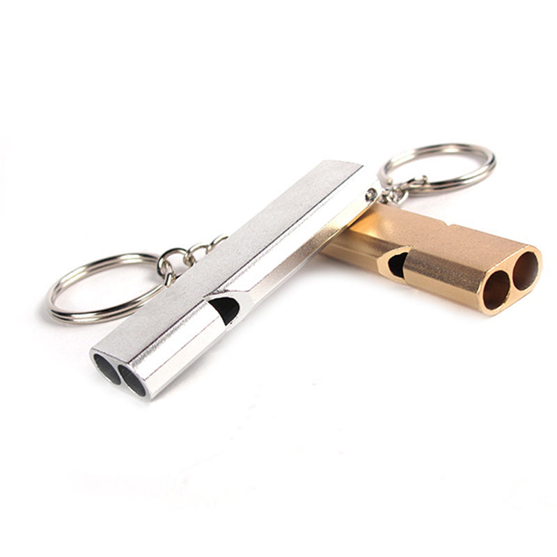 Siopsrl| Ultra Loud Survival Emergency Whistle Keychain