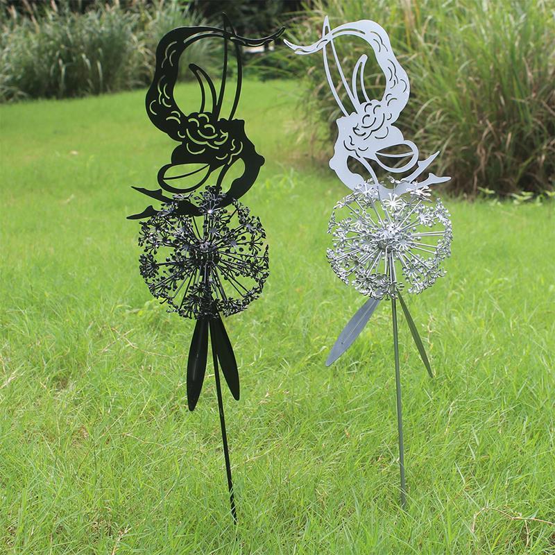 siopsrl | Fairies and Dandelions Dancing Together Sculpture for Outdoor Garden