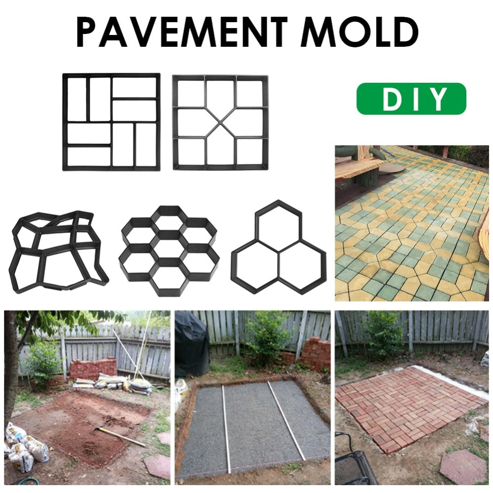 Siopsrl| Artistic Reusable DIY Path Maker Mold