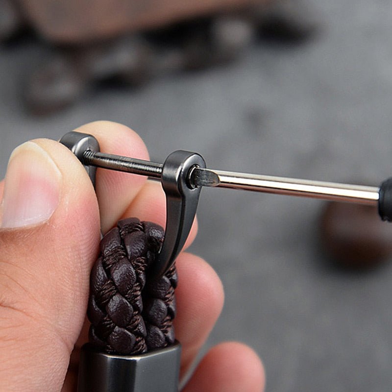 Siopsrl| Braided loop keychain for car keys
