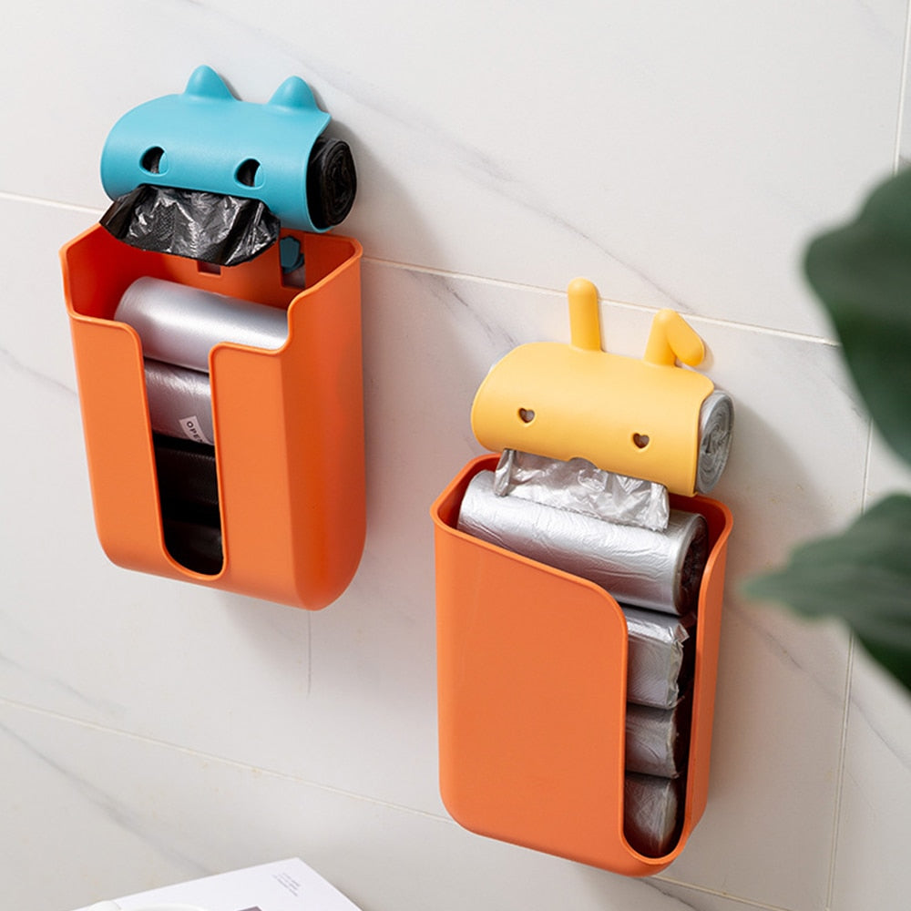 Siopsrl| Mini Garbage Bag Dispenser Storage Rack