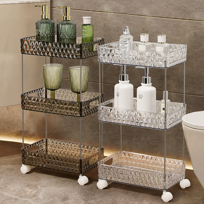 Siopsrl| Home Bathroom Storage Organizer Rolling Rack