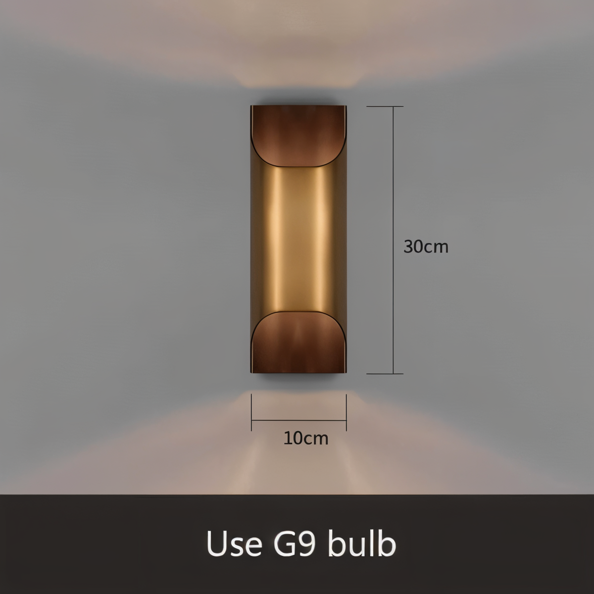 GildBeam Elegant LED Wall Light Siopsrl