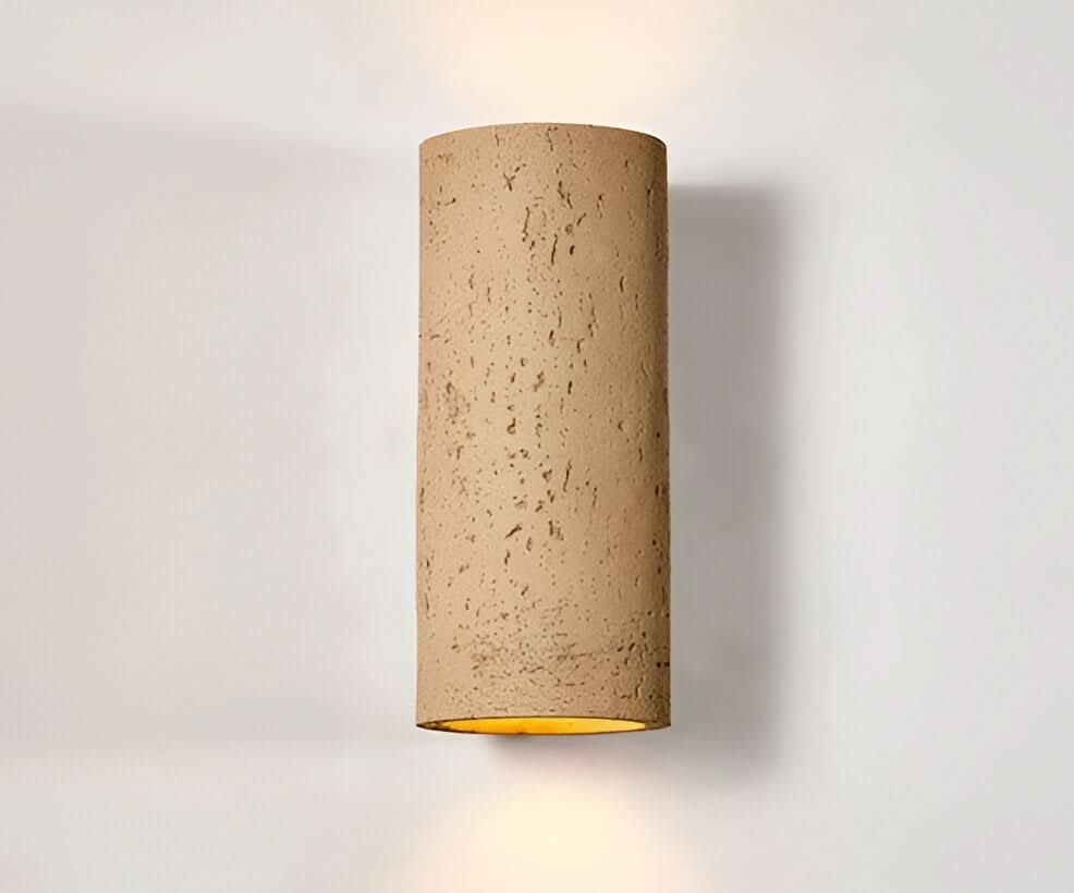 Siopsrl| StoneBeam LED Cylinder Wall Light – Indoor/Outdoor