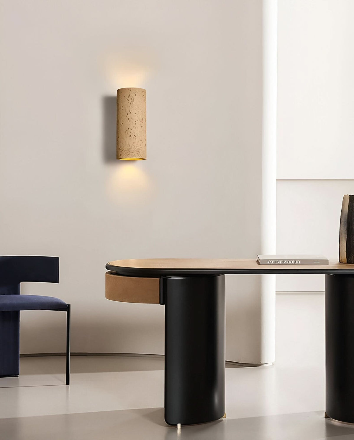 Siopsrl| StoneBeam LED Cylinder Wall Light – Indoor/Outdoor
