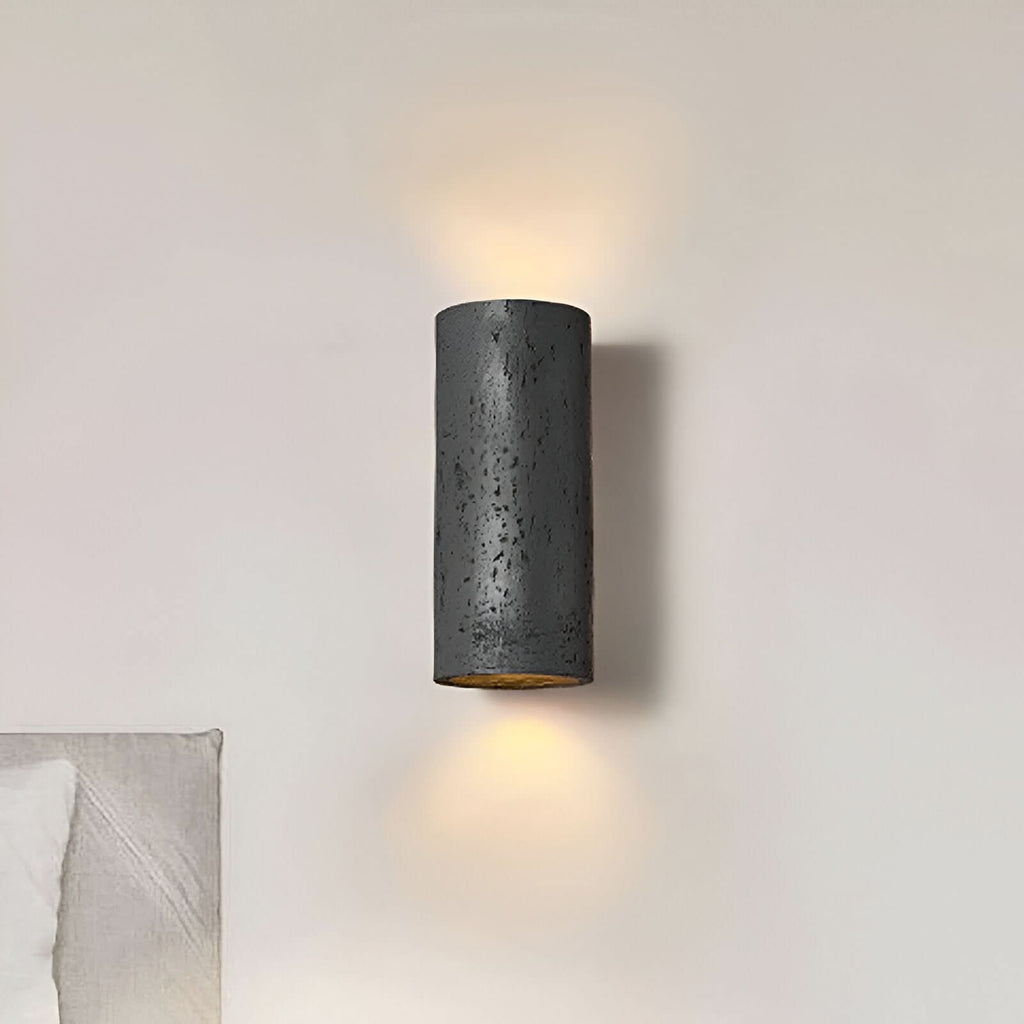 Siopsrl| StoneBeam LED Cylinder Wall Light – Indoor/Outdoor