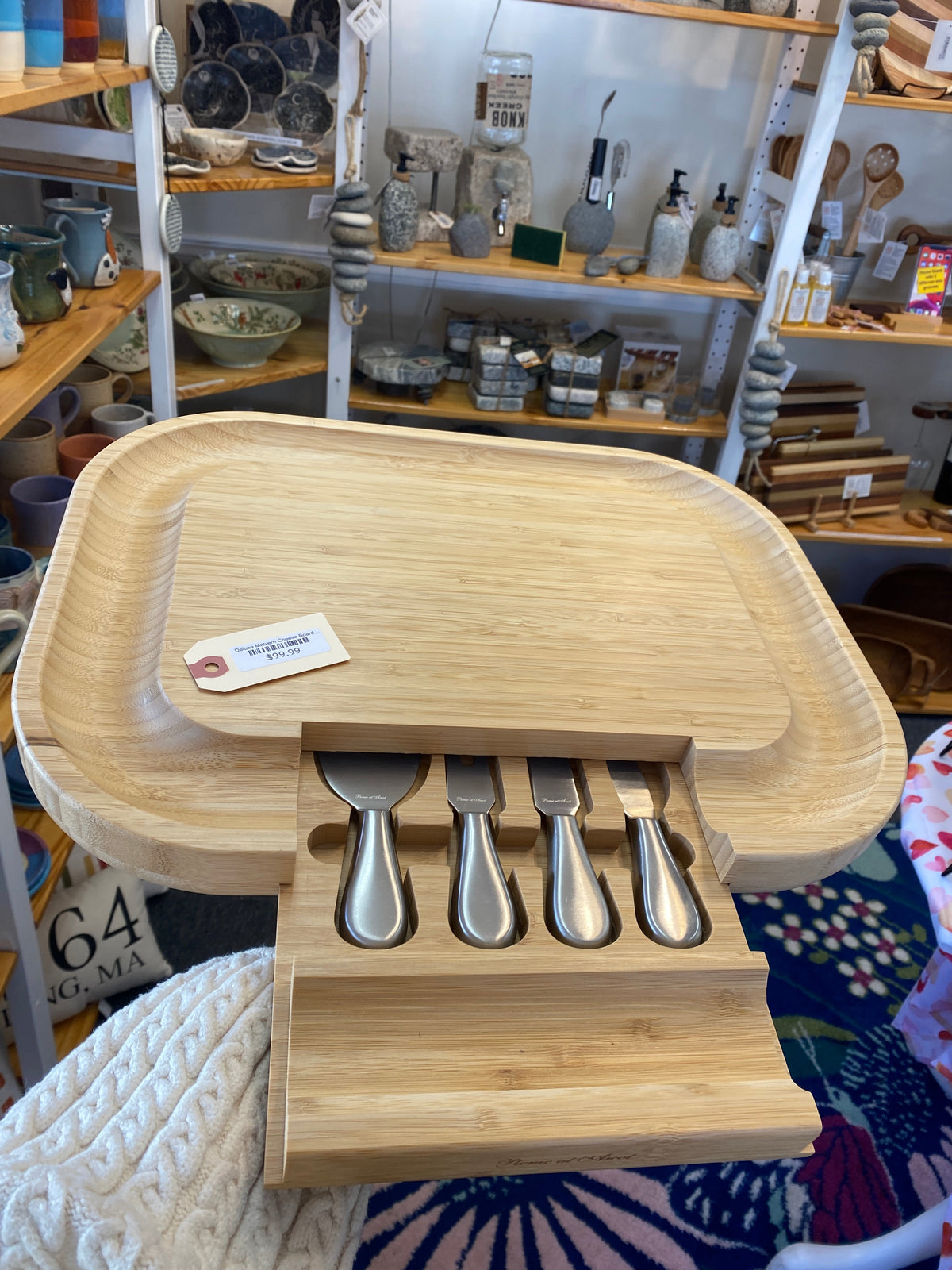 Deluxe Malvern Cheese Board Set