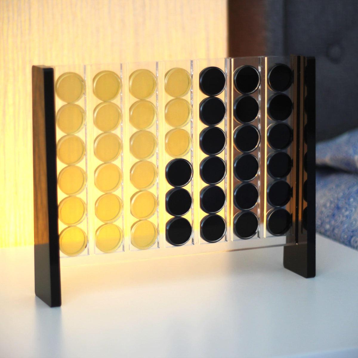 Acrylic Four in a Row Board Game