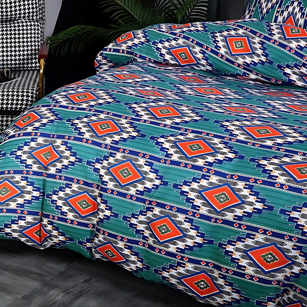 Siopsrl| Indara Boho Tribal Print Duvet Cover Set