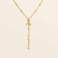 Jellyfish Lariat Necklace